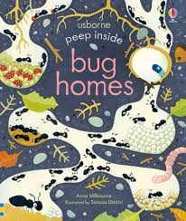 Peep Inside Bug Homes by Anna Milbourne